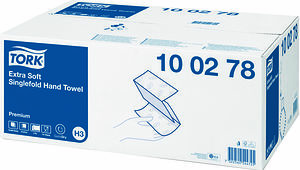 Tork Handduk Singlefold Extra mjuk H3