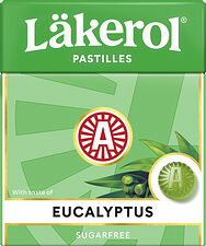 Läkerol Eucalyptus sockerfri Ahlgrens