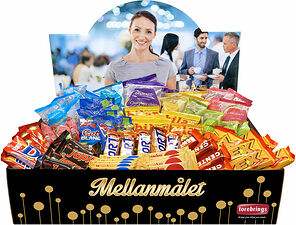 Mellanmålet 50 Konfektyr 50 Singel kakor