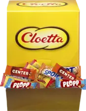 Cloetta automat enkla stycksaker choklad