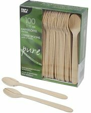 Kaffesked Trä 110 mm 