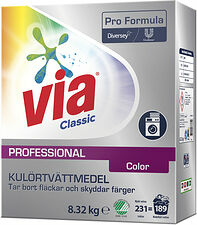 Tvättmedel Via Color Professional