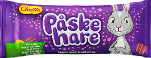 Påskehare singelpack 22 g Cloetta