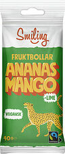 Fruktbollar Ananas Mango Lime Smiling