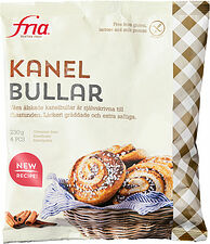 Kanelbullar 8x4 st glutenfria Fria