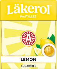 Läkerol Lemon sockerfri Ahlgrens