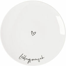 Tallrik flat 21 cm Statement Lieblingsmensch Villeroy & Boch