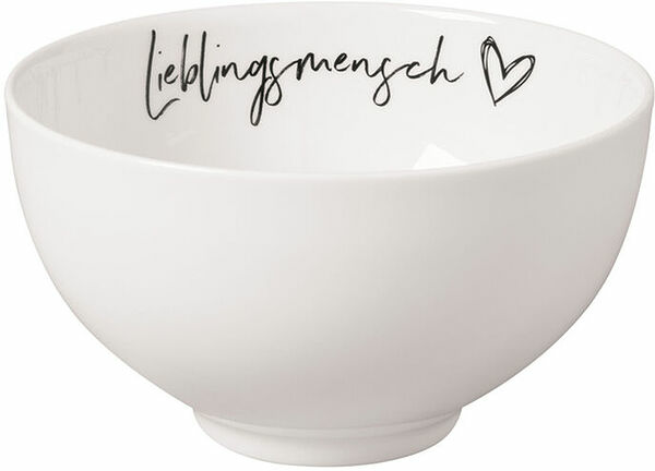 Skål 14 cm Statement Lieblingmensch Villeroy & Boch - bild 1