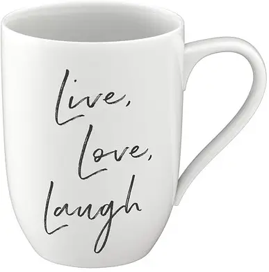 Mugg 28 cl Statement Live Love Laugh Villeroy & Boch - bild 1