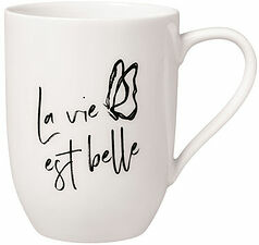 Mugg 28 cl Statement La vie est belle Villeroy & Boch