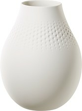 Vas Tall 16x16x20 cm Collier Blanc Perle Villeroy & Boch