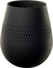 Vas 12,5x12,5x14 cm Collier Noir Carre small Villeroy & Boch