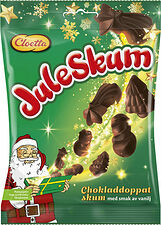 Juleskum Chokladdoppat skum Cloetta