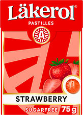 Läkerol Big Pack Strawberry sockerfri Ahlgrens