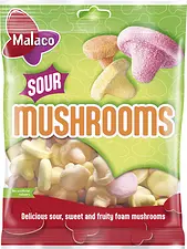 Sour Mushrooms påse Malaco