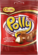 Polly Röd ljus påse Cloetta