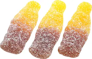 Cola- Mangoflaskor lösvikt kartong Malaco