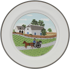 Tallrik flat 27cm Farmer Design Naif Villeroy & Boch
