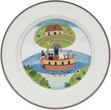 Tallrik flat 27cm Noahs ark Design Villeroy & Boch