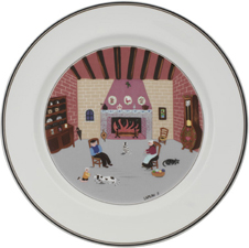 Tallrik flat 27cm Fireplace Design Villeroy & Boch