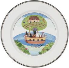 Tallrik flat 21cm Noahs a. Desig Villeroy & Boch