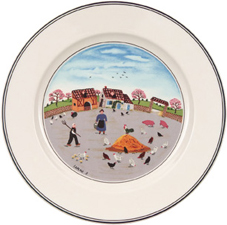 Tallrik flat 21cm Pltry f. Design Villeroy & Boch