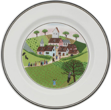 Tallrik flat 17 cm Marriage Villeroy & Boch