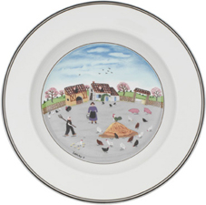 Tallrik djup 21 cm Poultry farm Villeroy & Bo