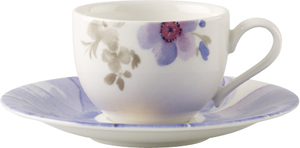 Espressokopp & fat 2 delar Mariefleur Gris Villeroy & Boch