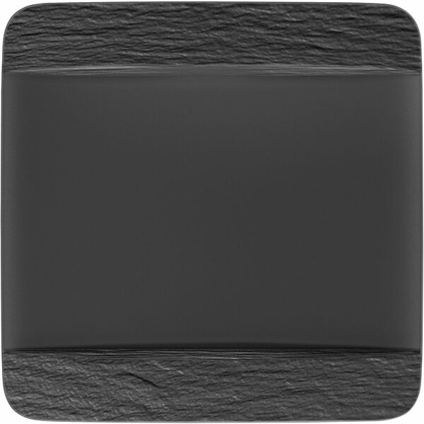 Tallrik flat 28x2 cm Manufacture Rock Villeroy & Boch - bild 1