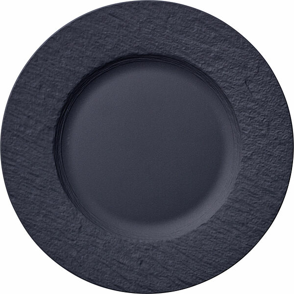 Tallrik flat 22 cm Manufacture Rock Villeroy & Boch - bild 1