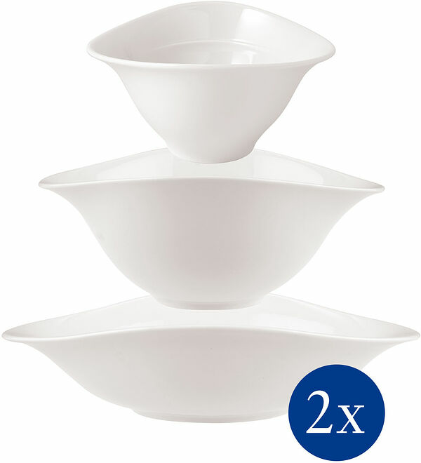 Skål Trio 21x17 cm set Vapiano Villeroy & Boch - bild 1