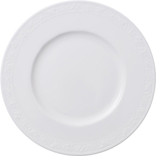 Tallrik flat 18 cm White Pearl Villeroy & Boch