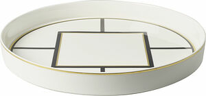 Serveringsbricka 33x4 cm Metrochic blanc Gifts Villeroy & Bo