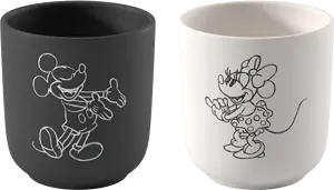 Mugg 28 cl 2-p Manufacture Rock Mickey Mouse Villeroy & Boch