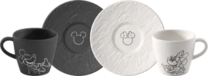 Espressokopp & Fat Manufacture Rock Mickey Mouse  Villeroy
