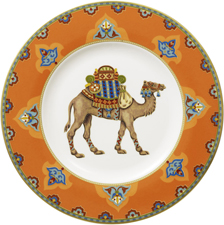 Tallrik flat 22 cm Mandarin Samarkand Villeroy & Boch