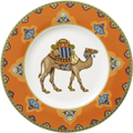 Tallrik flat 22 cm Mandarin Samarkand Villeroy & Boch