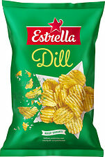 Chips Dill 175 g Estrella