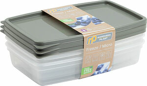 Frys/Micro 0,4 L 3-p Transparent/Khaki Grön ECO Nordiska P