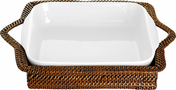 Korg rektangulär brun 29 cm Pillivyt - bild 1