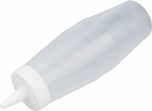 Plastflaska klar/vit 40 cl Patisse