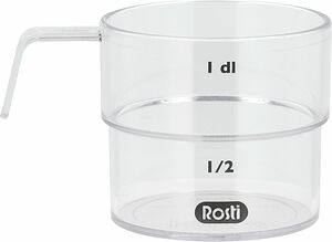 Decilitermått Mensura 100 ml Klar Rosti