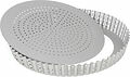 Silvertop pajform perforerad silverfärgad 24 cm Patisse
