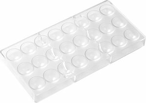 Chokladform till 24 st rund klar 27 cm Patisse