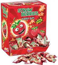 Tuggummi Bubble Gum Strawberry ilham