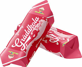 Gammaldags Gräddkola Jordgubb Mormor Lisas