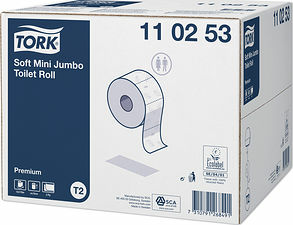 Tork Toalettpapper Mini Jumbo 2-lager Premium T2
