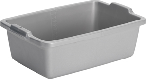 Sköljfat rektangulär 9 L Silver Nordiska Plast