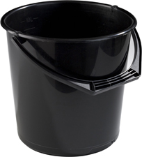 Hink 10 L Svart Nordiska Plast